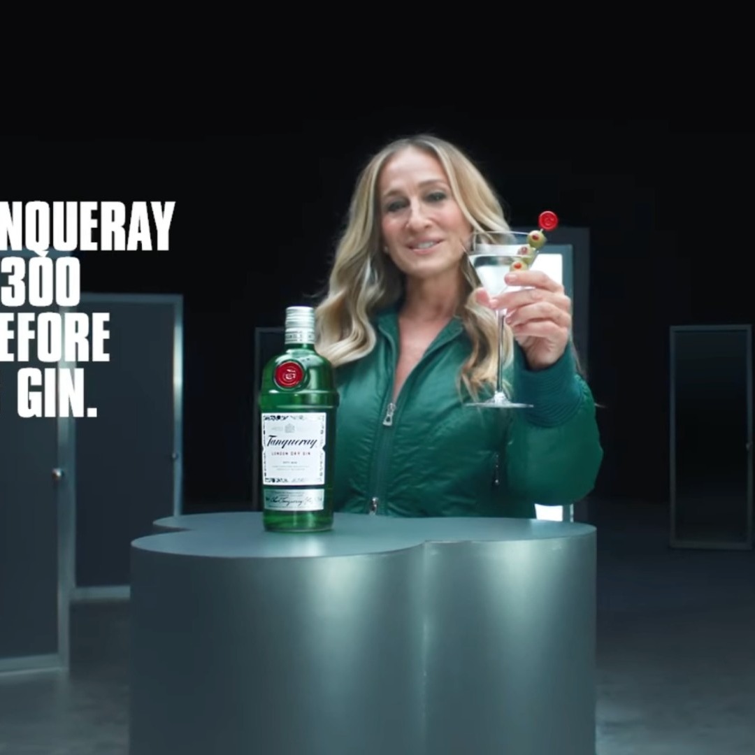 Sarah Jessica Parker en el anuncio de Tanqueray