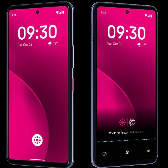 Bodegón del móvil de Deutsche Telekom
