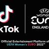 TikTok patrocinador oficial Eurocopa de fútbol femenin