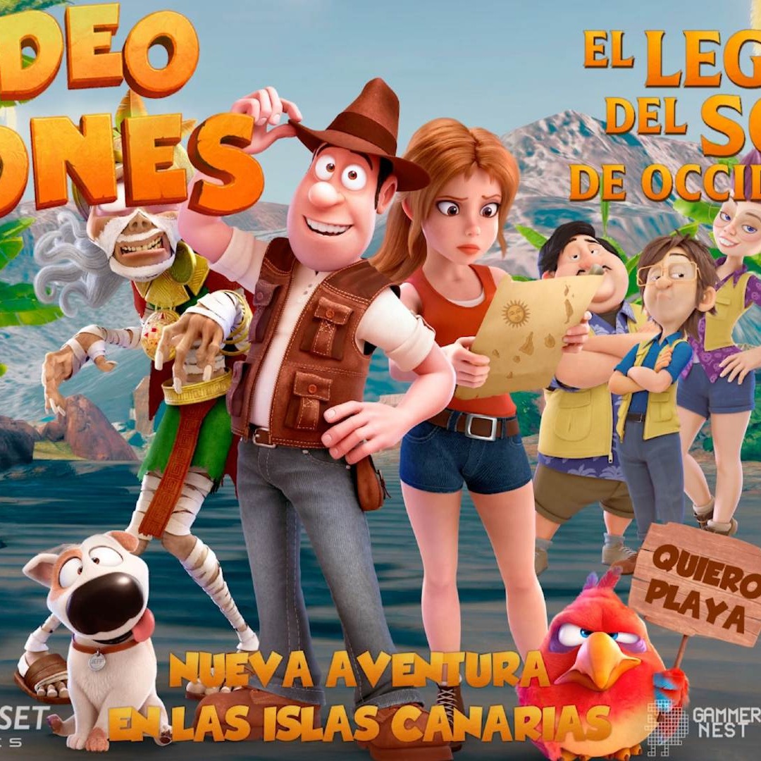 Islas Canarias se vincula al videojuego de “Tadeo Jones” para conectar con el turista del futuro Cartel de la expansión del videojuego de Tadeo Jones