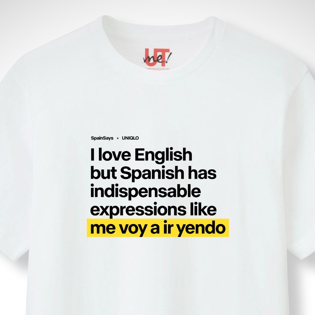 Camiseta de Uniqlo y SpainSays
