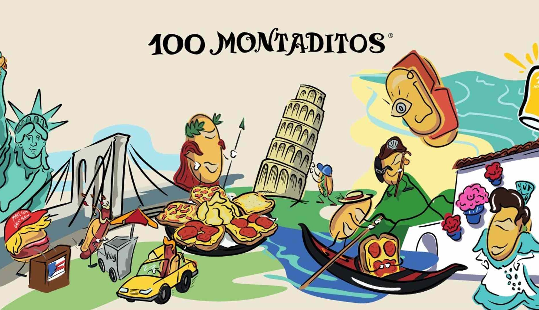 100 Montaditos Actualiza La Identidad Visual De Su Carta Apostando Por 