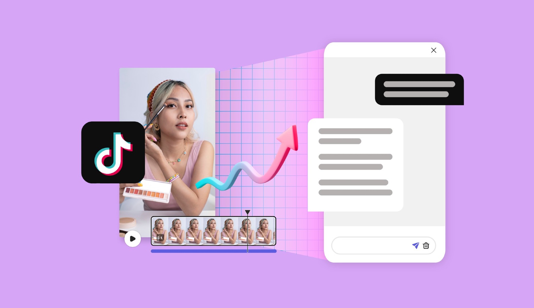 Adobe Express integra el asistente creativo de TikTok