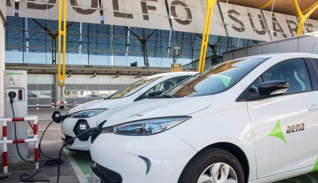 coches-electricos-aeropuerto-madrid