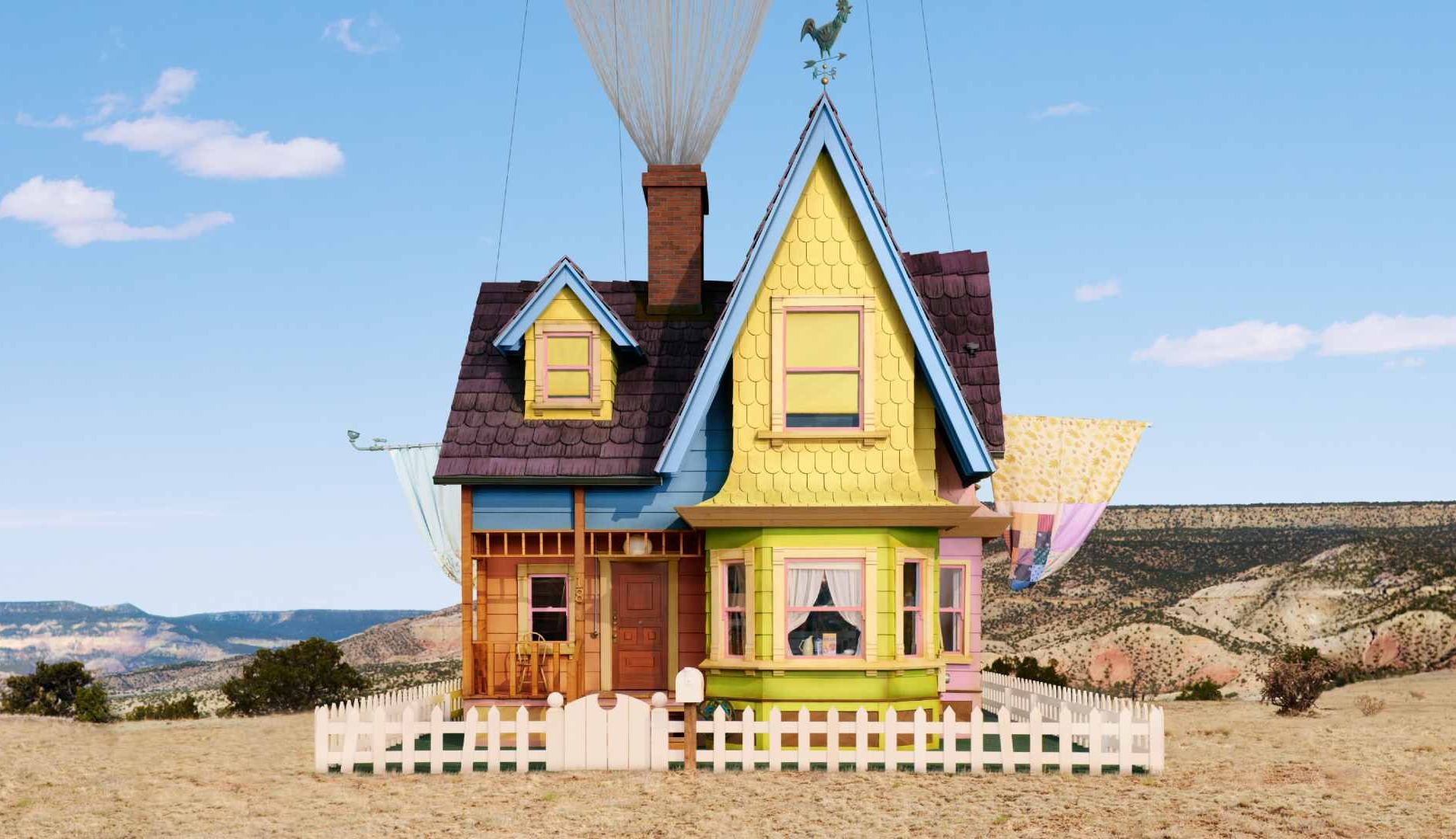 Réplica de la cada de "Up" hecha por Airbnb