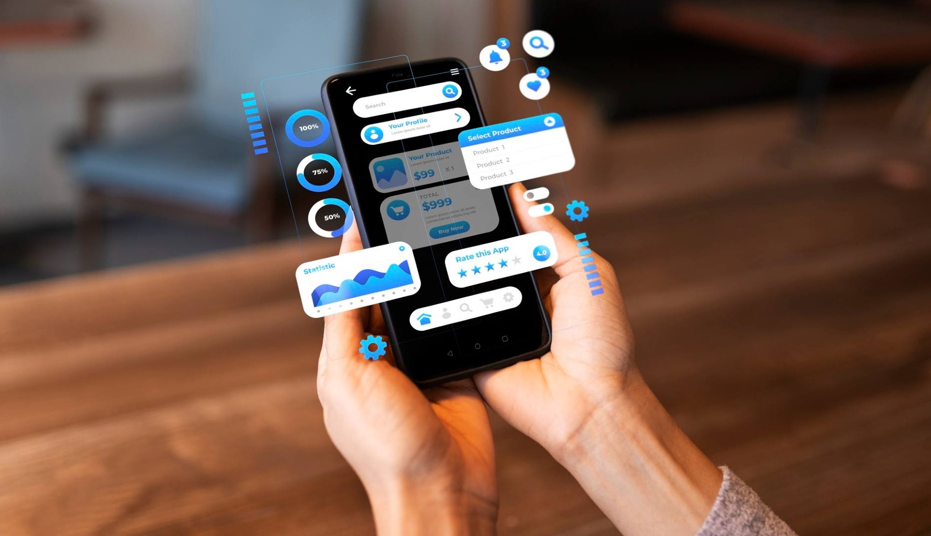 Representación de un chatbot