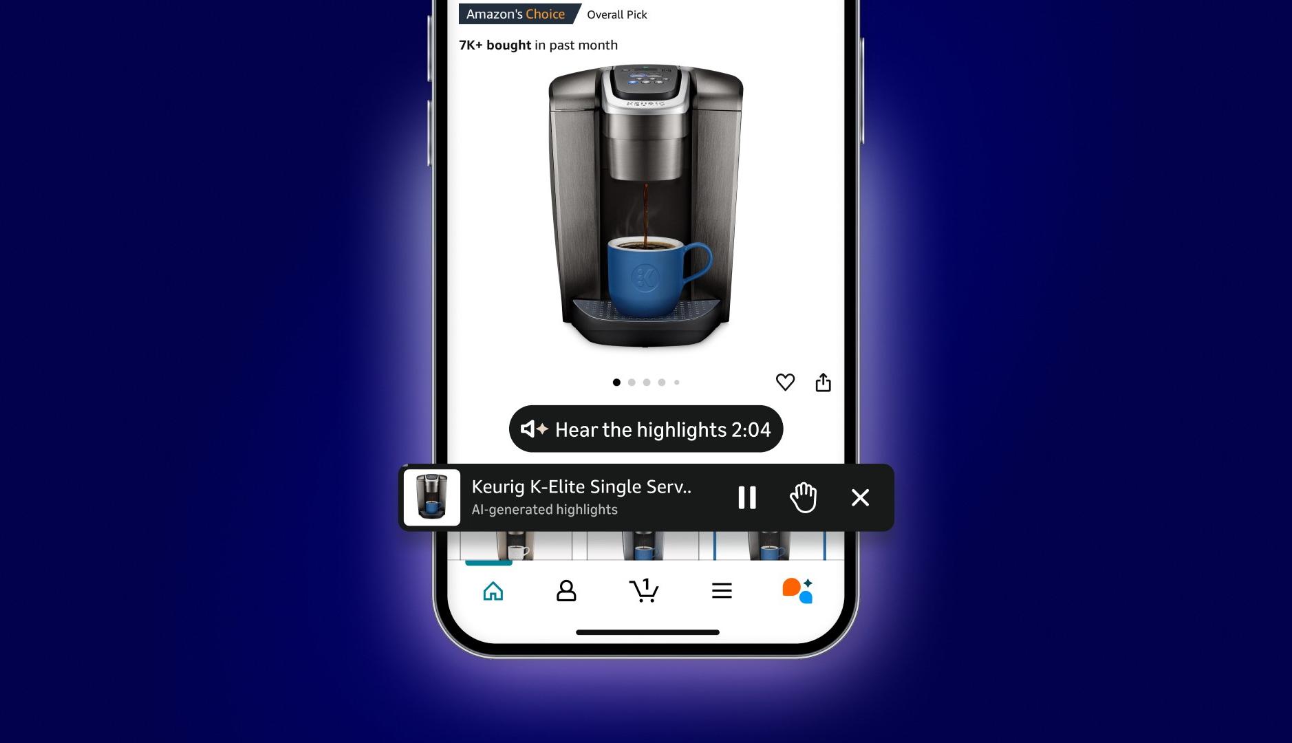 Podcasts de IA para productos de Amazon