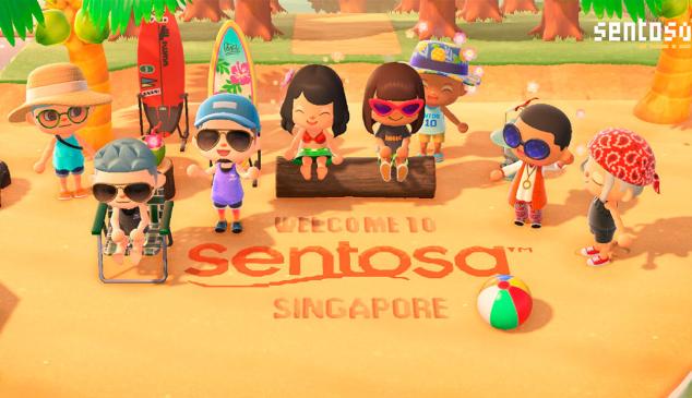 animal crossing juego isla sentosa