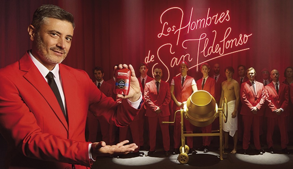 imagen del anuncio de navidad de old spice