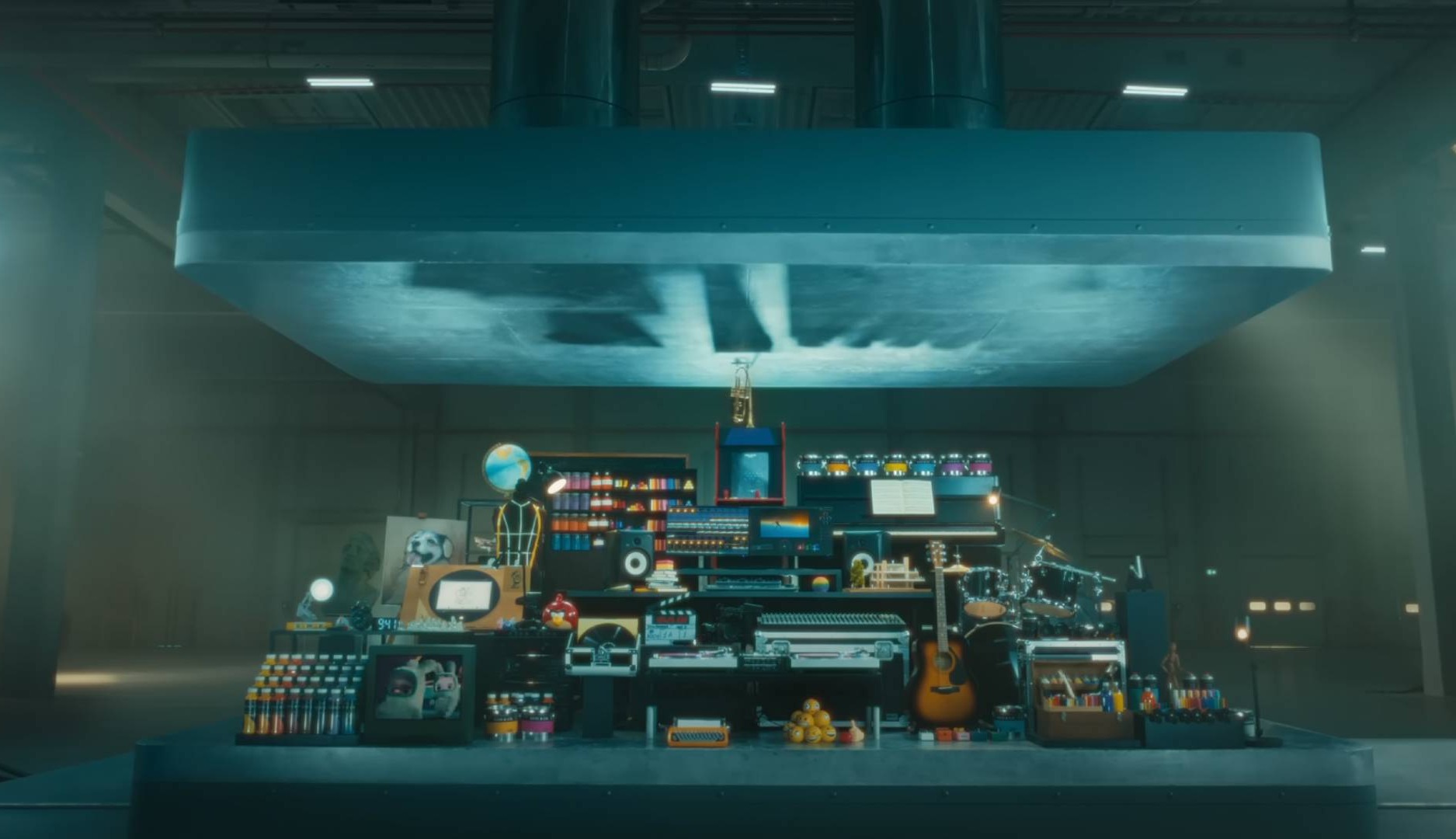 Imagen del spot "Crush" de Apple