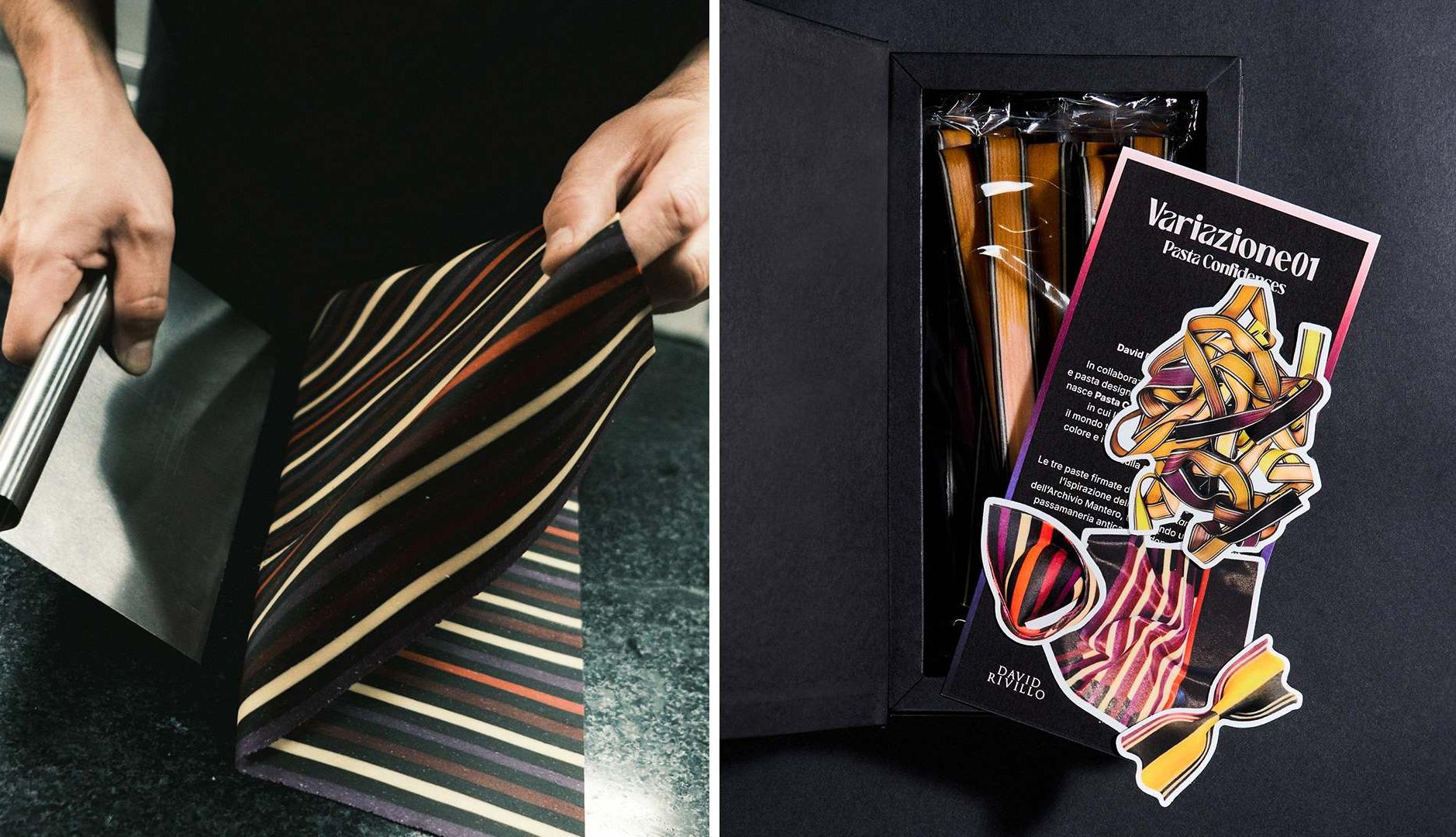 Pasta inspirada en tradición textil