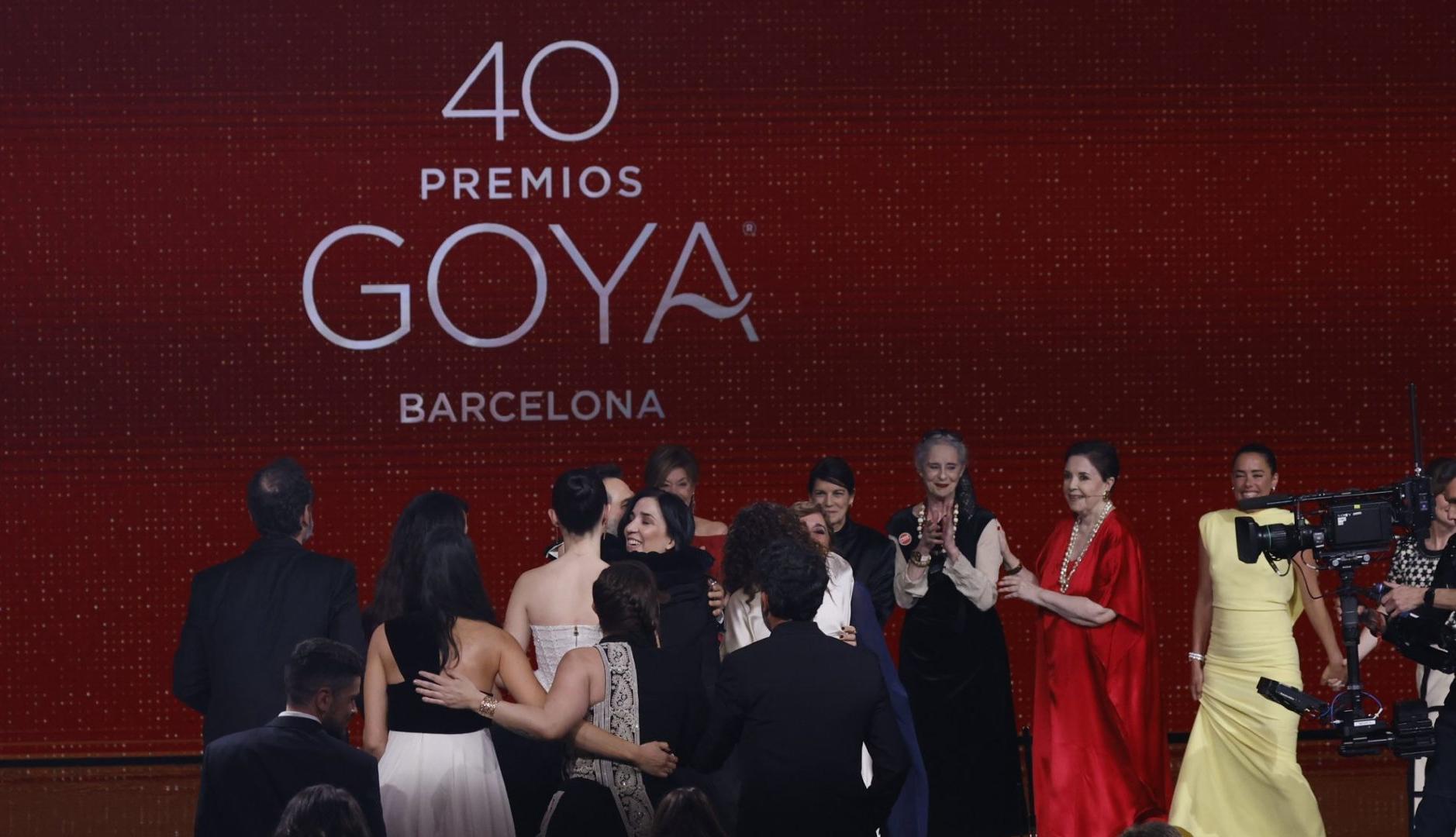 Escenario de los premios Goya 2026
