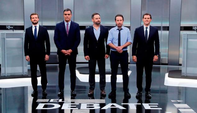 debate electoral 4 de noviembre audiencias