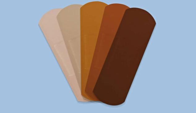tiritas colores band aid