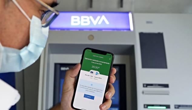 bbva app cajero