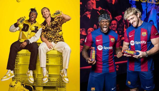Logan Paul y KSI, fundadores de Prime
