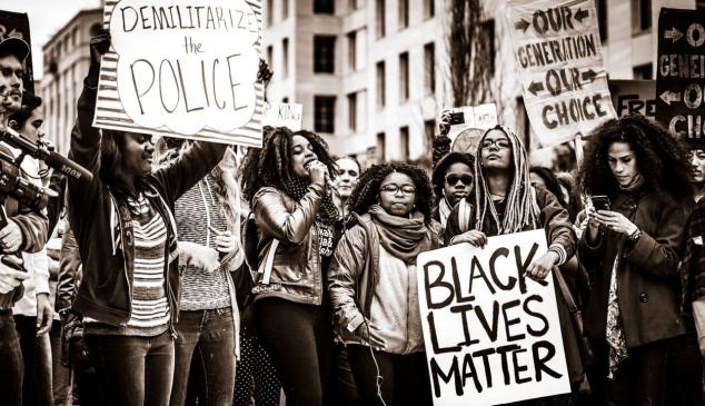 black lives matter protesta