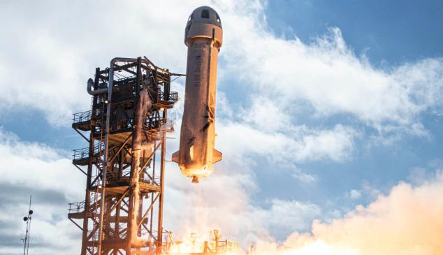 Blue Origin anuncia la venta de los billetes para su primer vuelo comercial al espacio