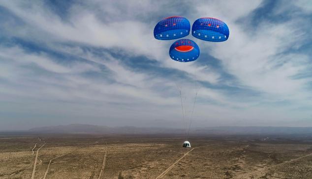 Blue Origin opta por la subasta para el primer vuelo espacial turístico