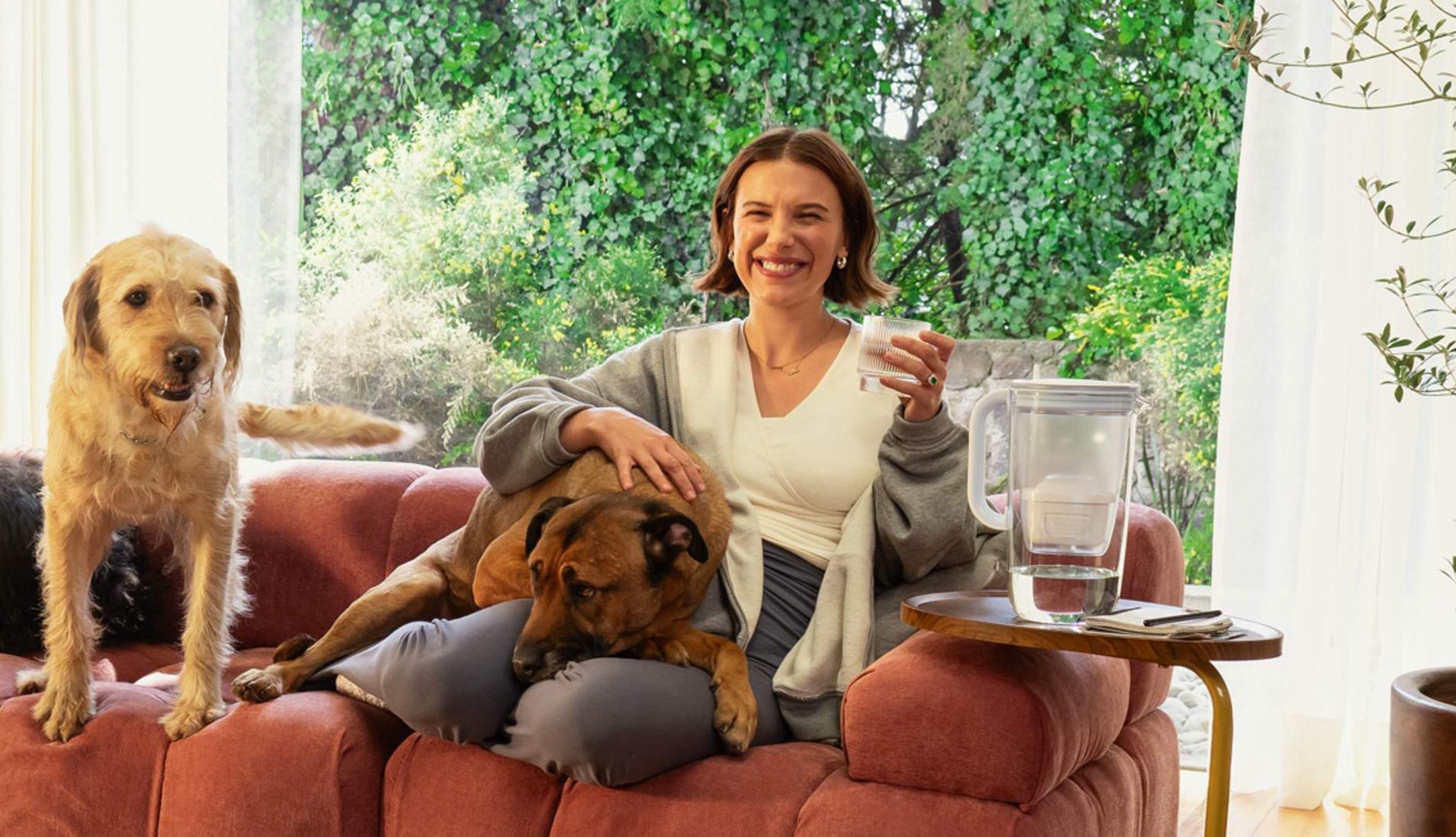 Millie Bobby Brown en la campaña de Brita