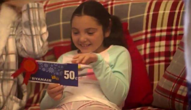 campaña de Navidad de Ryanair