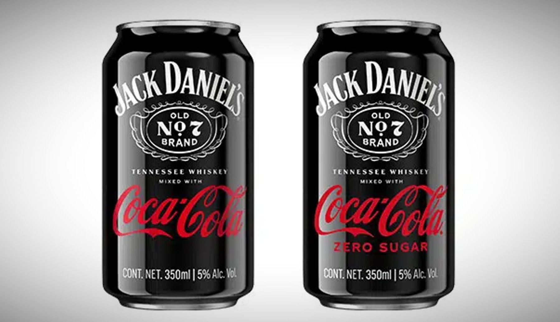 Latas de Coca-Cola con Jack Daniel's