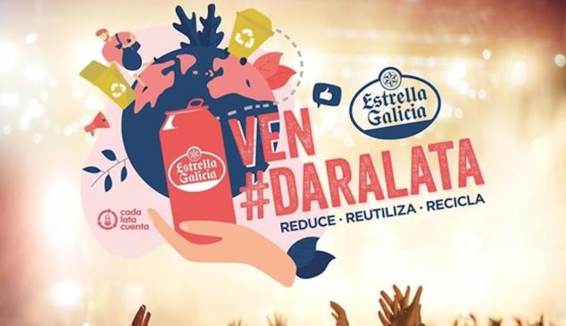 Dar a lata Estrella Galicia