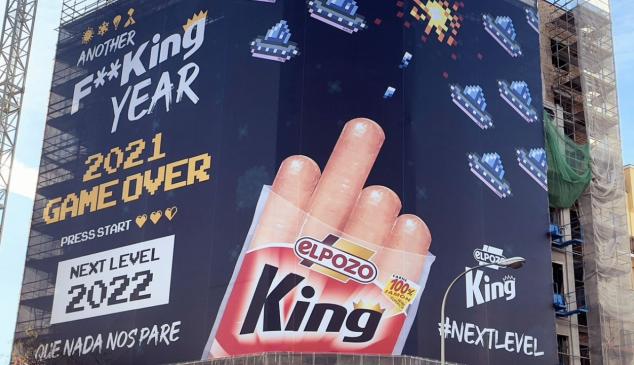 ElPozo King despide 2021 con una lona