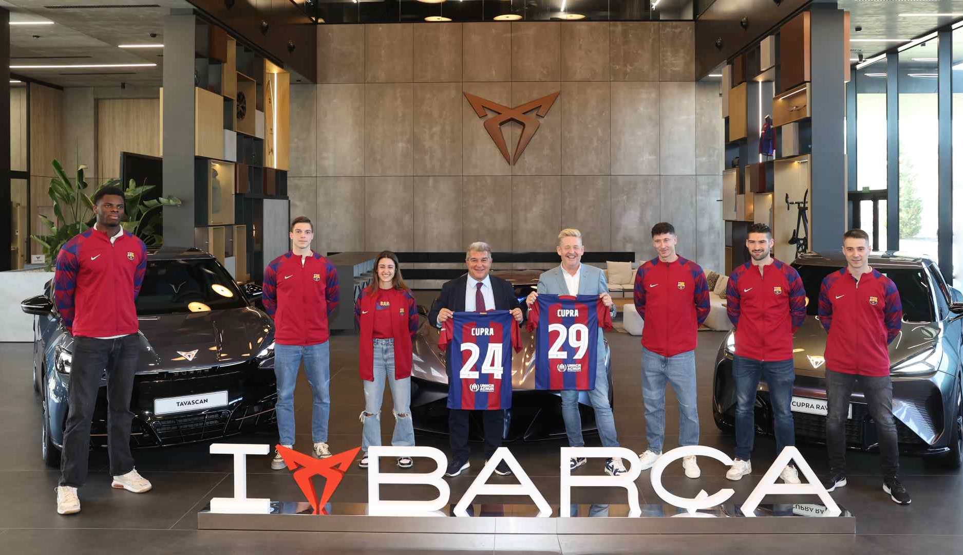 Cupra y FC Barcelona