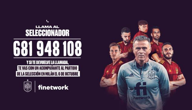 Finetwork llamar al seleccionador