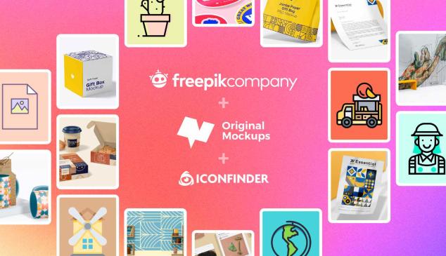 Freepik Company refuerza su crecimiento internacional con las adquisiciones de Original Mockups e Iconfinder