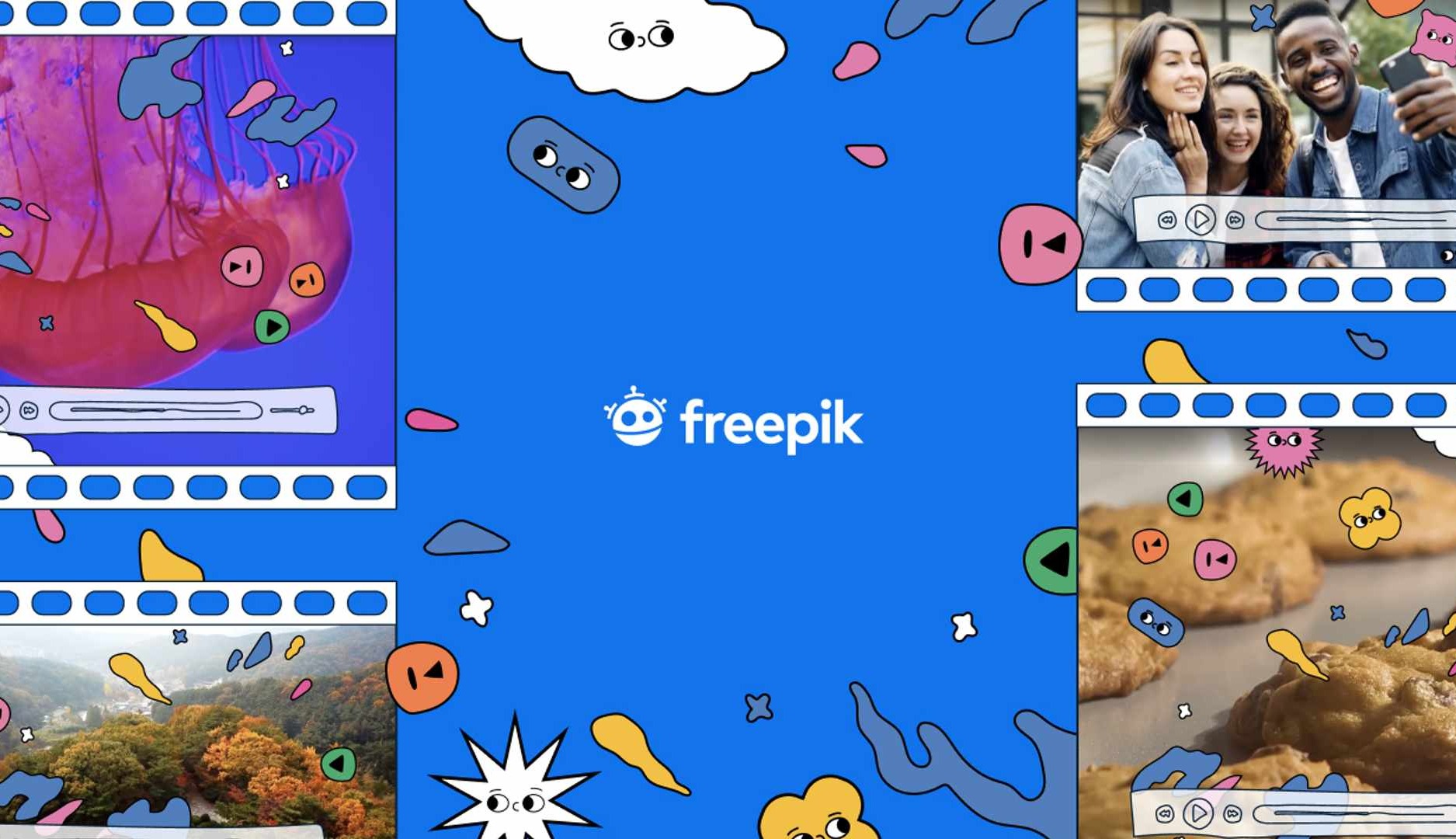 Freepik incorpora el formato vídeo a su oferta de recursos audiovisuales