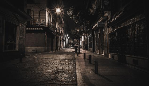 google maps calles iluminadas