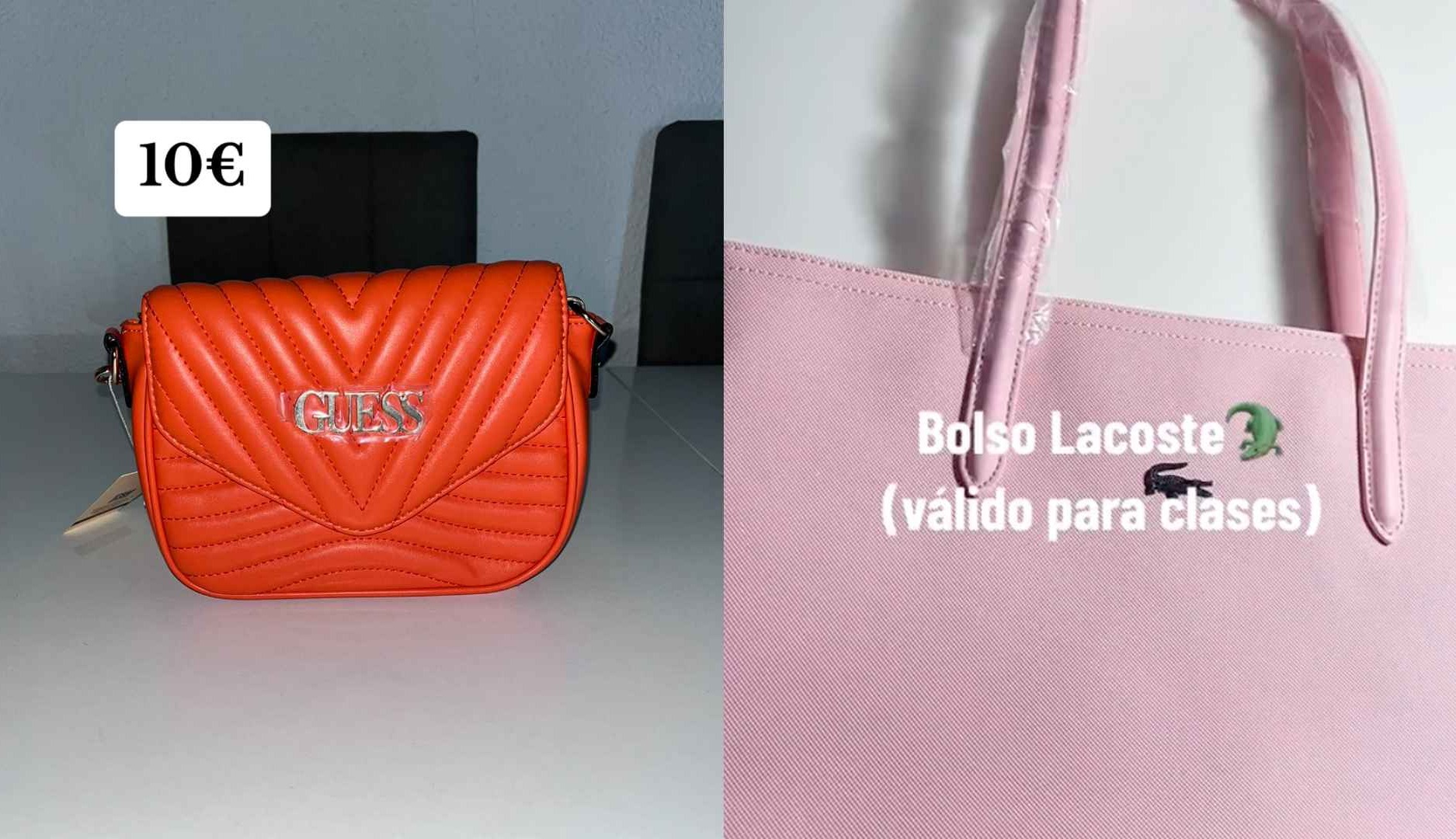 Bolsos falsificados en TikTok