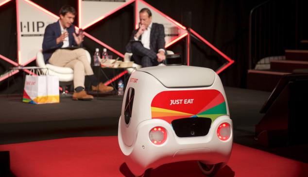 just eat ponencia robot reparto