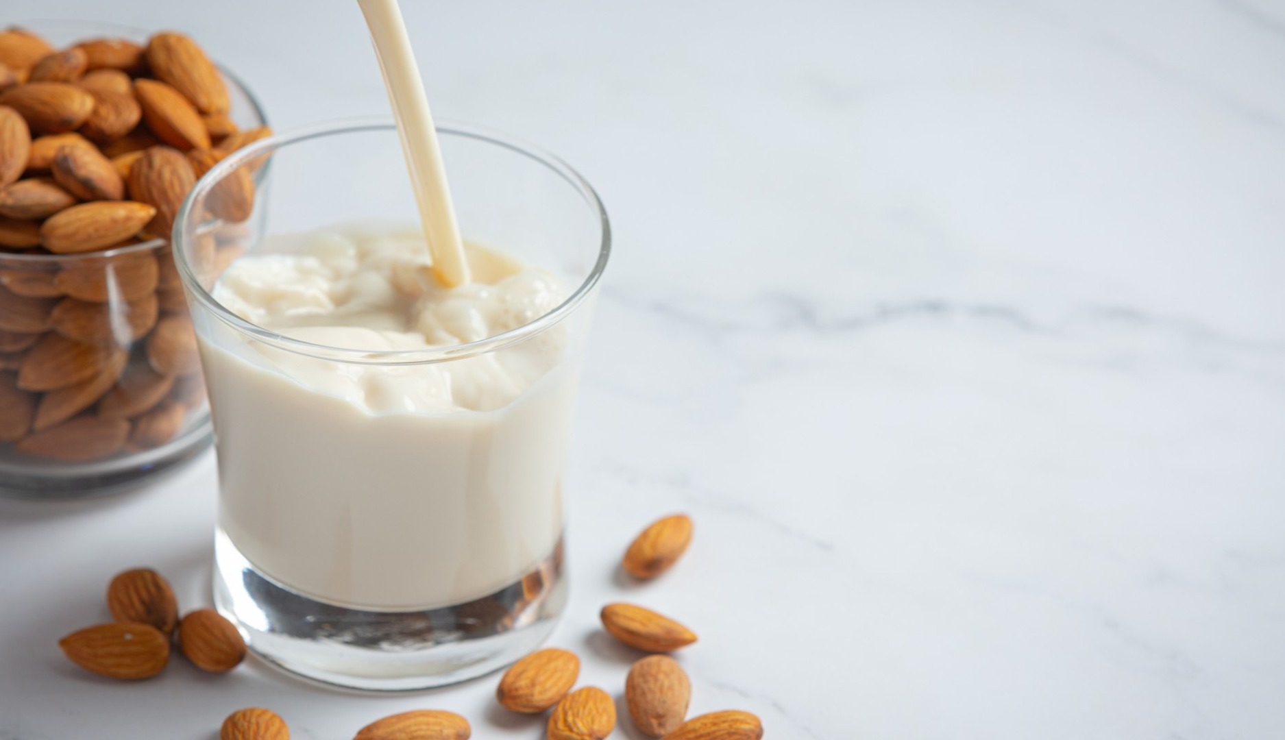 Leche de almendra