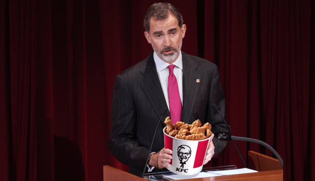 KFC discurso pollo