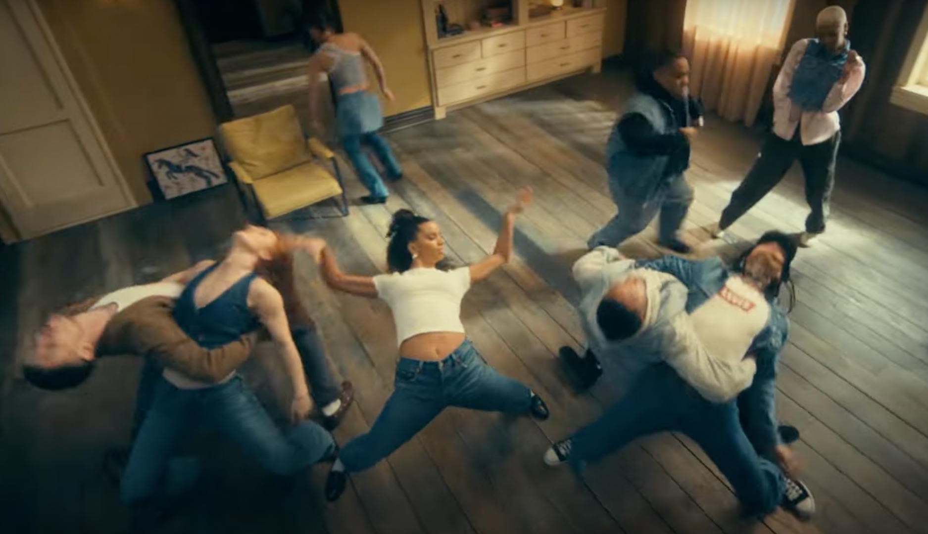 Anuncio "The floor is yours" de Levi's