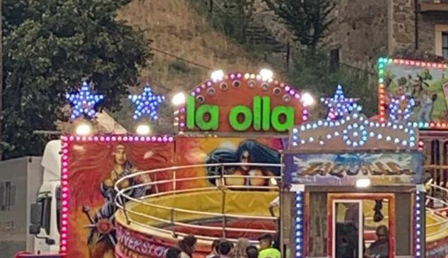 letrero la olla-Llaollao
