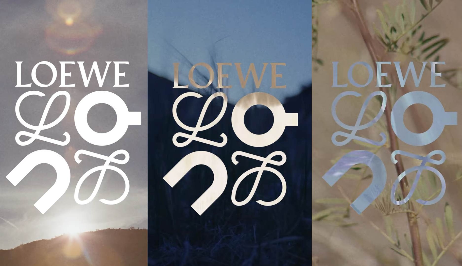 Logotipo de Loewe y On