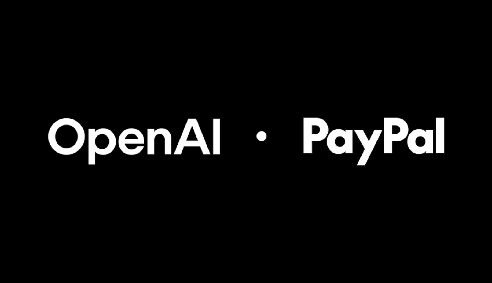 PayPal se integra en ChatGPT para facilitar las compras y liderar el futuro del agentic commerce Los logotipos de OpenAI y PayPal en blanco sobre fondo negro