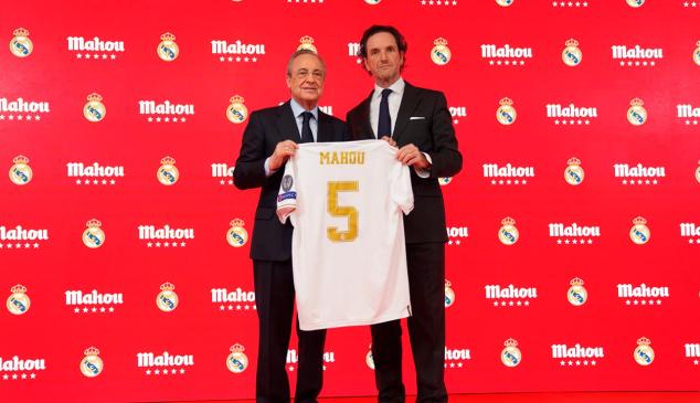 mahou cinco estrellas patrocinio real madrid