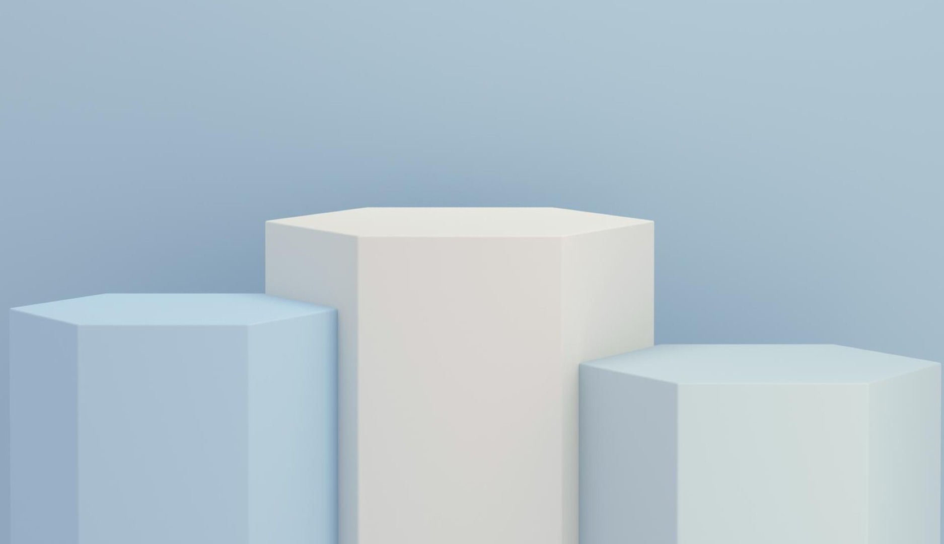 Columnas que forman un podio
