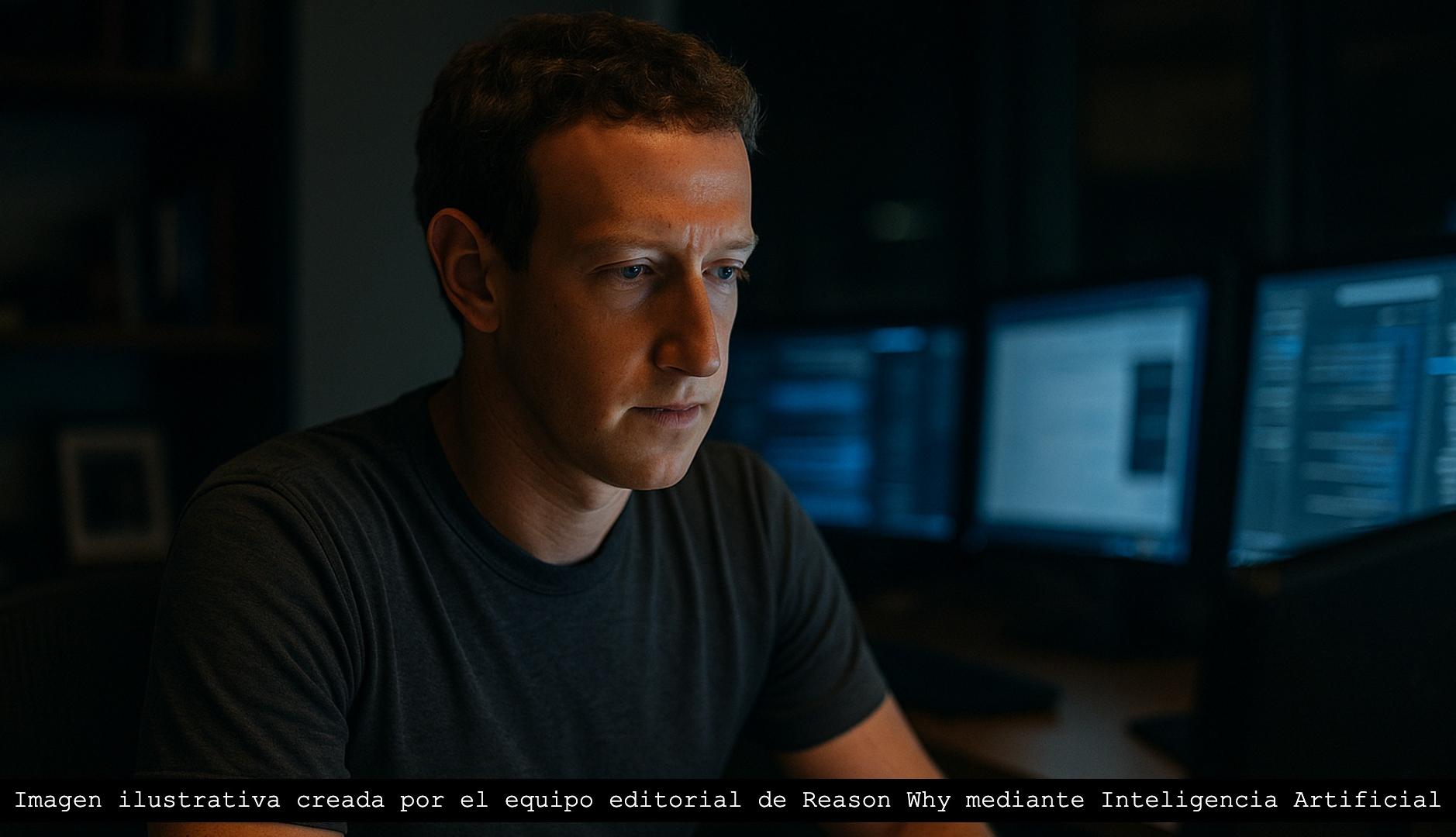 Imagen de Mark Zuckerberg generada con inteligencia artificial