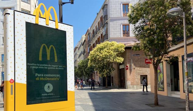 mcdonalds clear channel mupis voz sin contacto