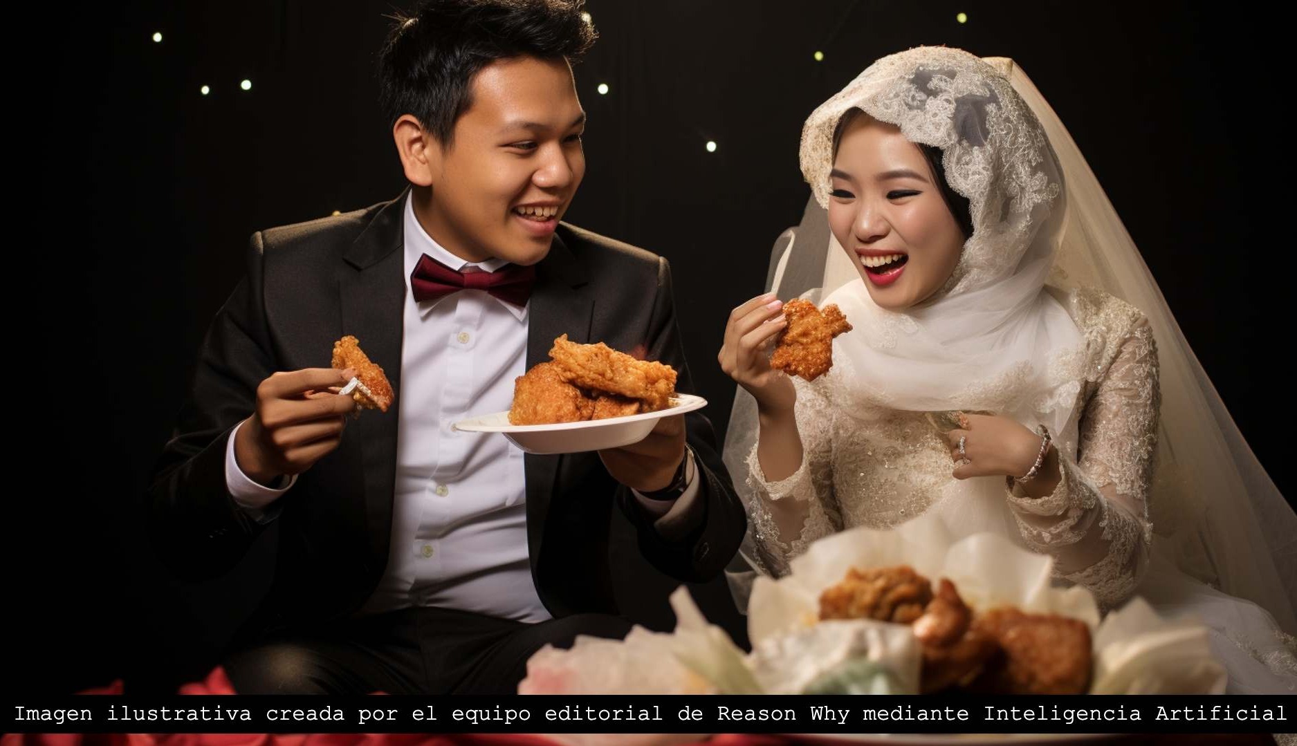 McDonald's Indonesia ofrece un menú para bodas que incluye 100 hamburguesas y 100 paquetes de nuggets