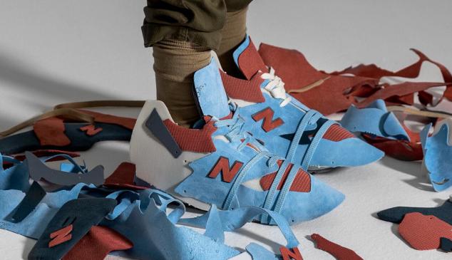 New Balance presenta unas zapatillas hechas con material excedente