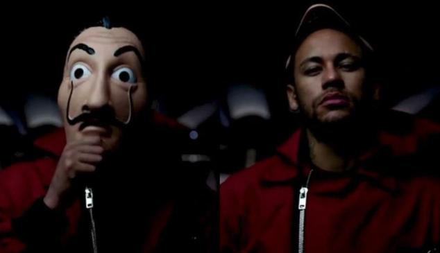 neymar la casa de papel