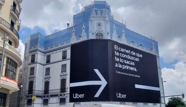 Uber lanza una campaña sobre la de su servicio