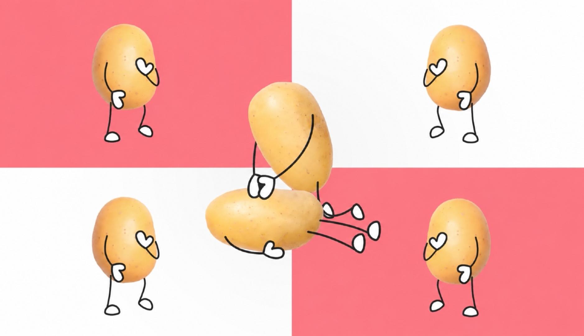Patatas haciendo una RCP